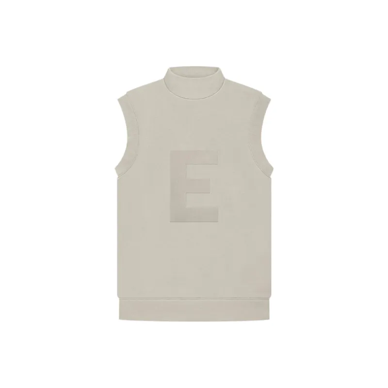 Fear Of God Essentials Women's Mockneck Vest Smoke-0