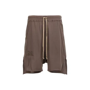 RICK OWENS Dolphin Boxers Cotton Shorts