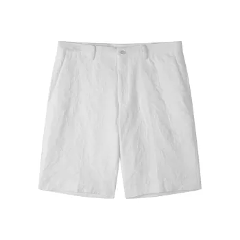 DAVID NAMAN Casual Shorts Men White