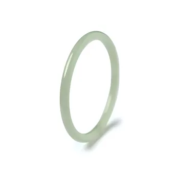 MUSHIFEN Hetian Jade Bangles Green Jade Women's