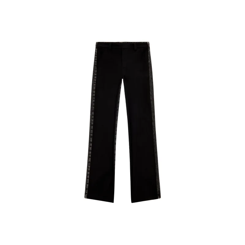 DIESEL P Wire A Panelled Denim Trousers-0
