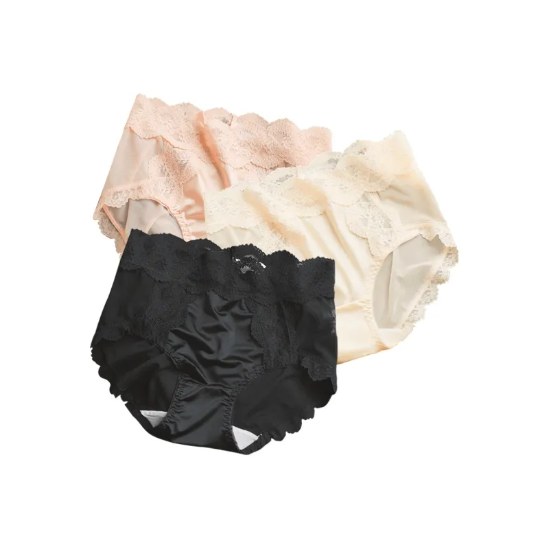 XIA.WA.ZHI.XIU Underpants Women's Shopping Bag 3 Pack-15