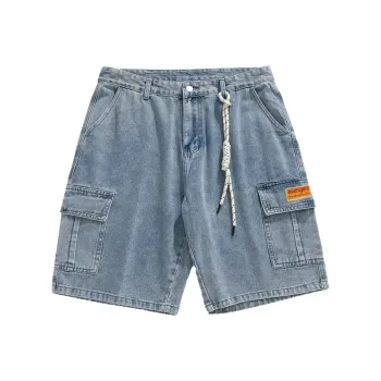 MARVEL Denim Shorts Unisex Blue