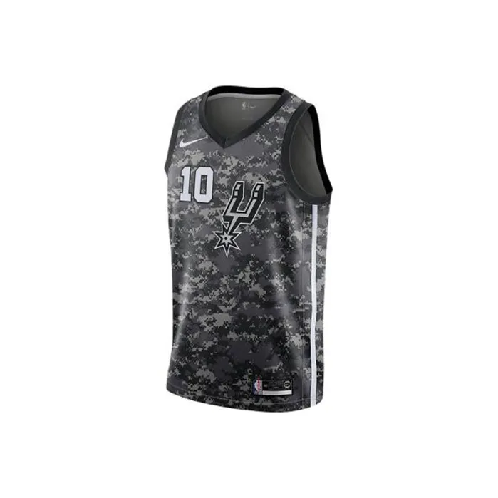 Nike Basketball Jerseys Men's Black Camouflage-0