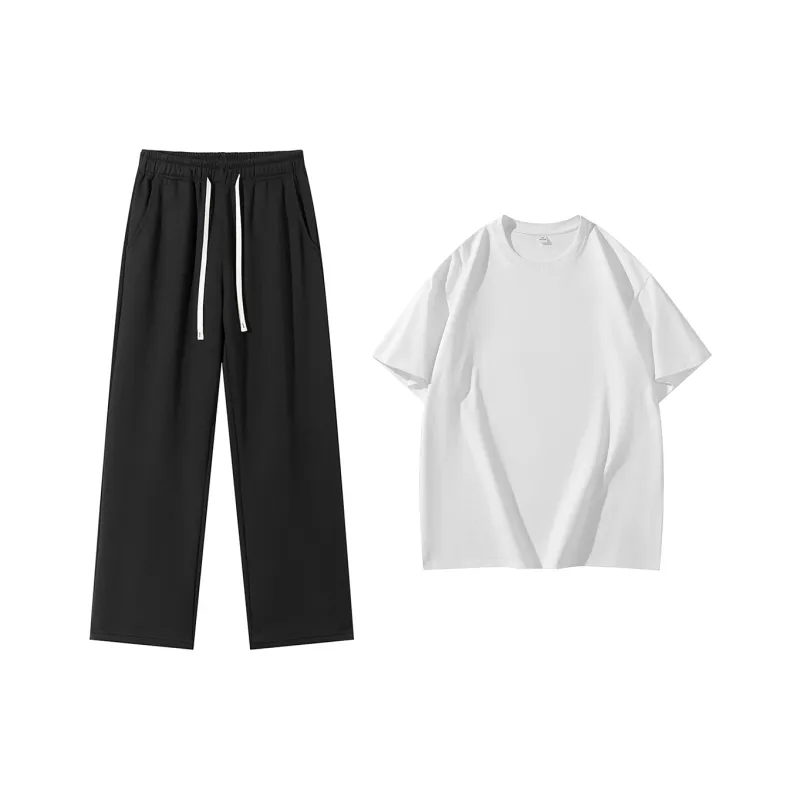 MIIOW Knitted Fabric Casual Pants Unisex-25
