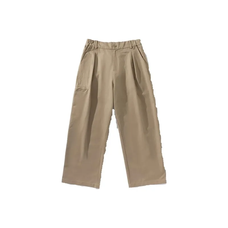 PUNCTILIOUS Casual Pants Unisex Khaki-0