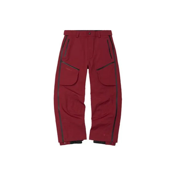 ENSHADOWER x OSCill Ski Pants Unisex Red-0