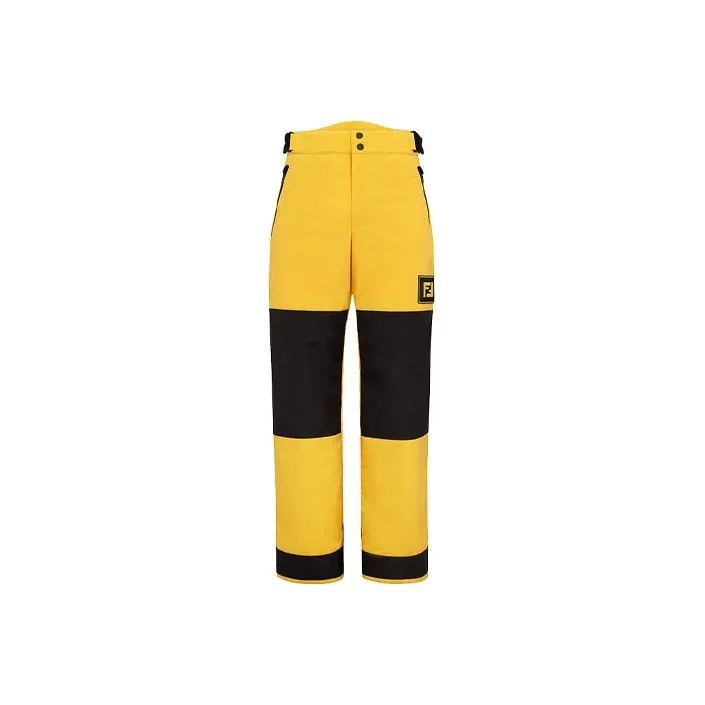 FENDI FW21 Ski Pants Men's Yellow-0