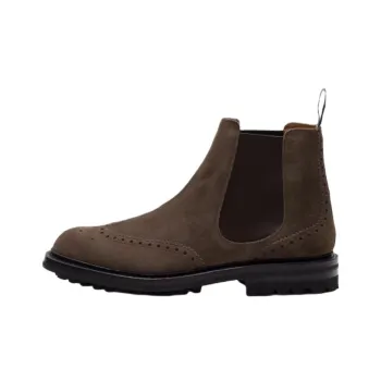 CHURCH'S Mcentyre Short Chelsea Boots Men's Brown