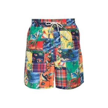 Polo Ralph Lauren Logo patch Swim Shorts
