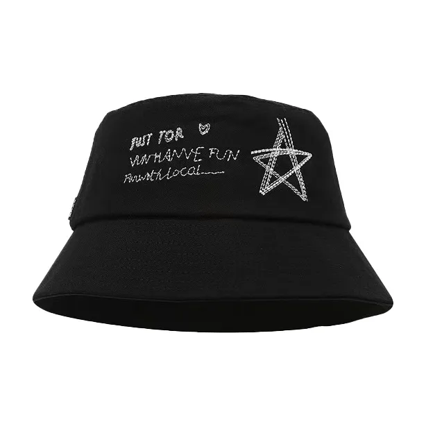 IOTS Polyester Bucket Hats Unisex-4