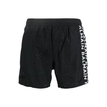 BALMAIN Casual Shorts Men Black