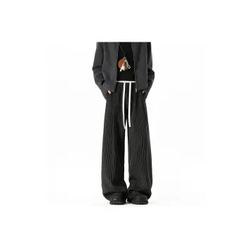 Mimx Homme Casual Pants Unisex Navy Blue