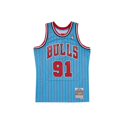 Mitchell & Ness Basketball Jerseys Men's Sky Blue