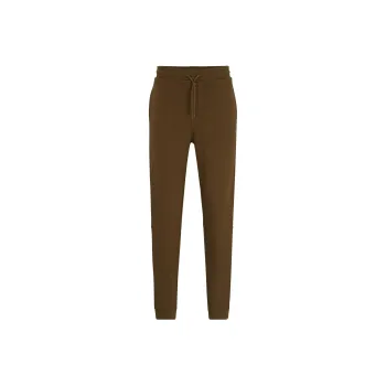 HUGO BOSS Drawstring Tapered-Leg Trousers
