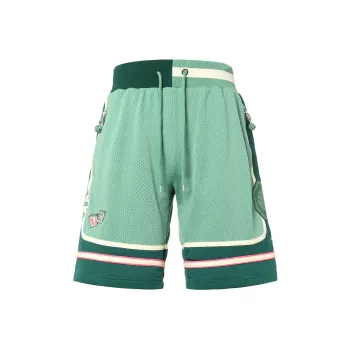 LiNing Sports Basketball Collection Basketball Shorts Men's Green