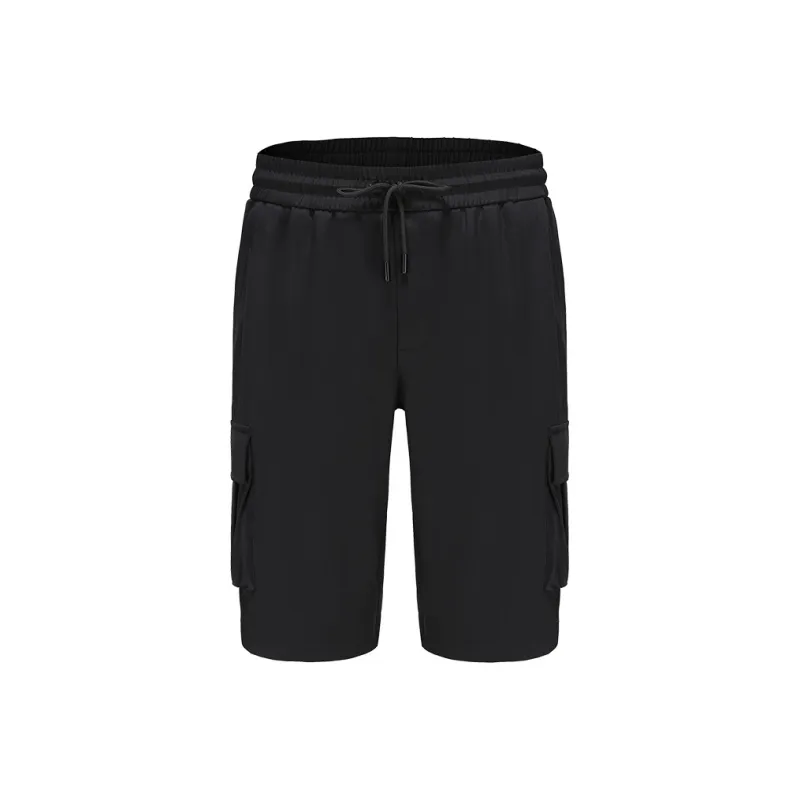 DIDIBOY Cargo Shorts Men's Black-0