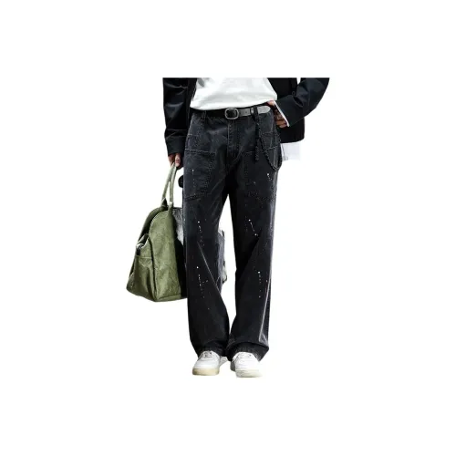 Fashionable Paint Jeans