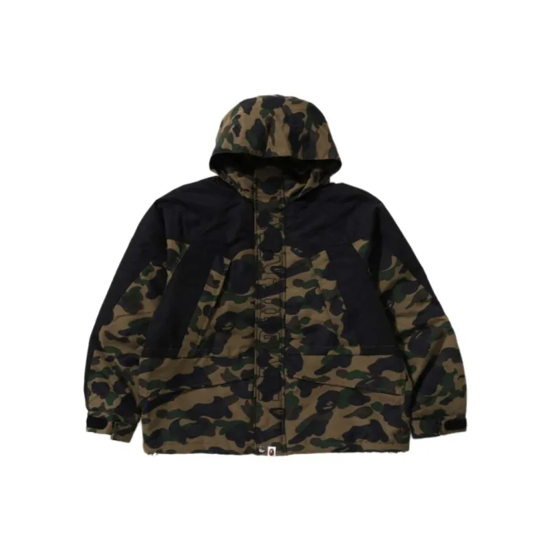 A BATHING APE Camouflage print Jacket-0