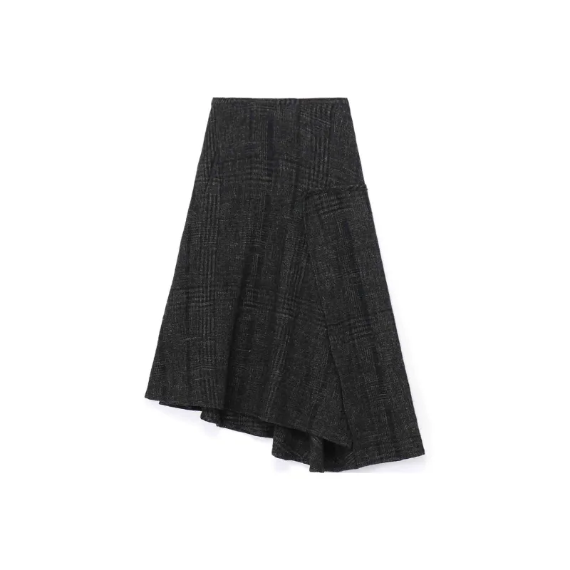 Yohji Yamamoto Casual Pants Unisex Black Gray Color-0