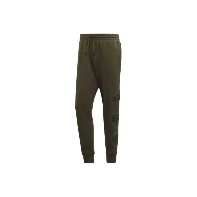 Adidas Casual Pants Men Olive Green-0