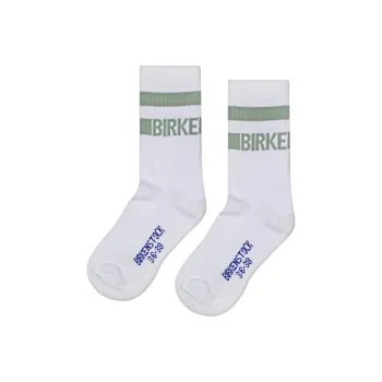 Birkenstock Mid Calf Socks Men's 1 Pack White