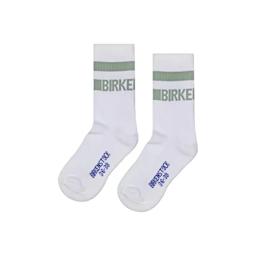 Birkenstock Mid Calf Socks Men's 1 Pack White