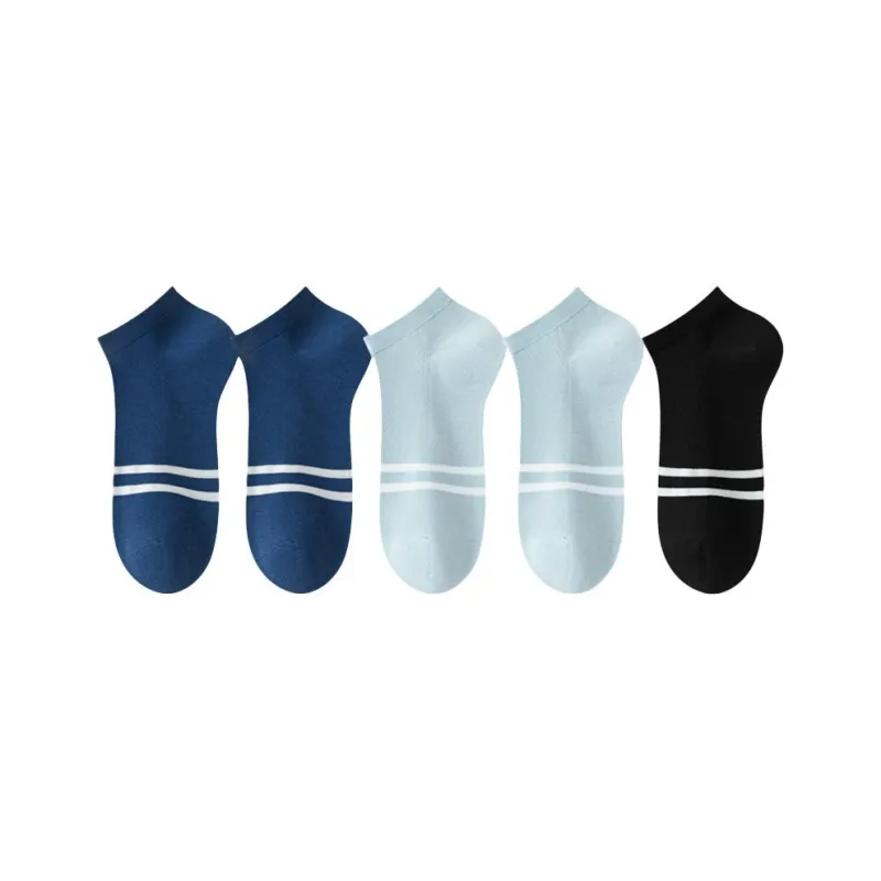 MIIOW No Show Socks Men's 5 Pack-30
