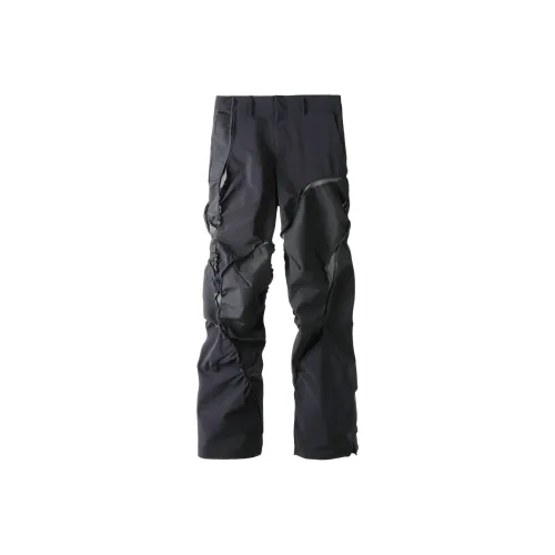 POST ARCHIVE FACTION PAF Casual Pants Men's Black