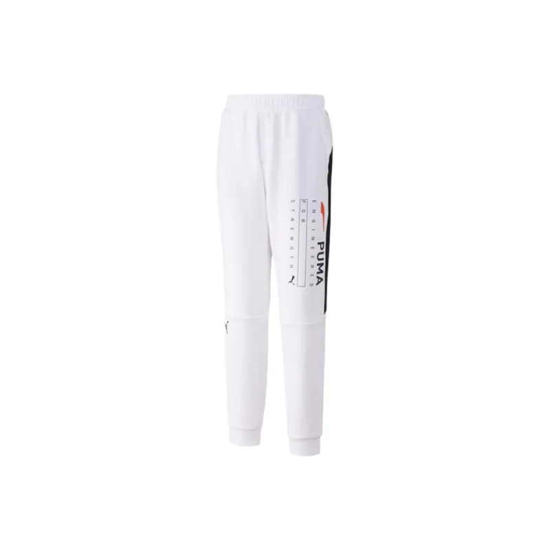 PUMA Casual Pants Men White-0