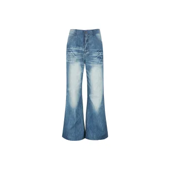 BJHG Jeans Unisex Tie Dye Blue
