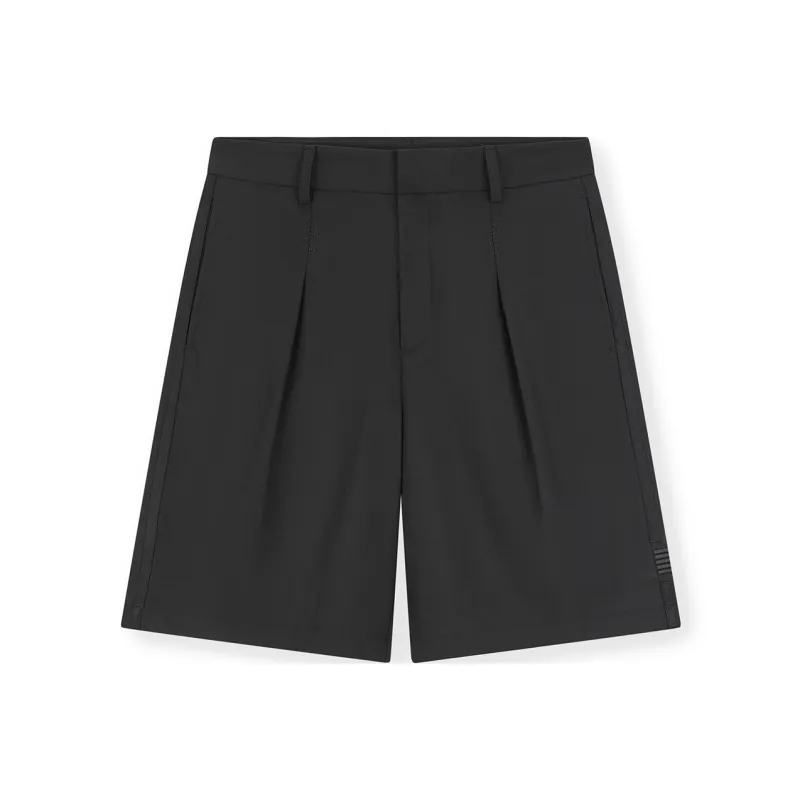 BONELESS Casual Shorts Unisex Black-0