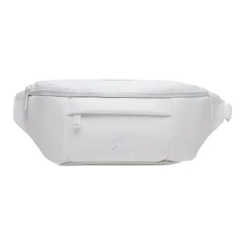Jordan Synthetic Leather Fanny Pack Regular Unisex White