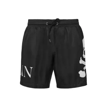 PHILIPP PLEIN FW22 Casual Shorts Men's Black