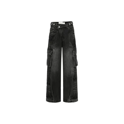 Ugg Feng Chen Wang Boots Pleated Cargo Jeans