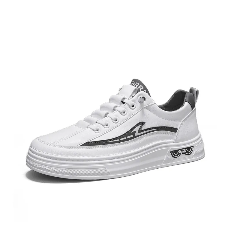 Frank Mully Height Increasing Abrasion Resistant Lightweight Low Top Skateboard Shoes Men's-8