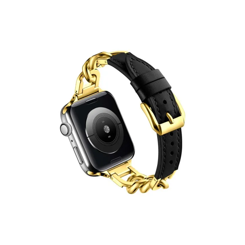 ZHENGGUANG Watch Band Apple Compatibility Genuine Leather Material-38