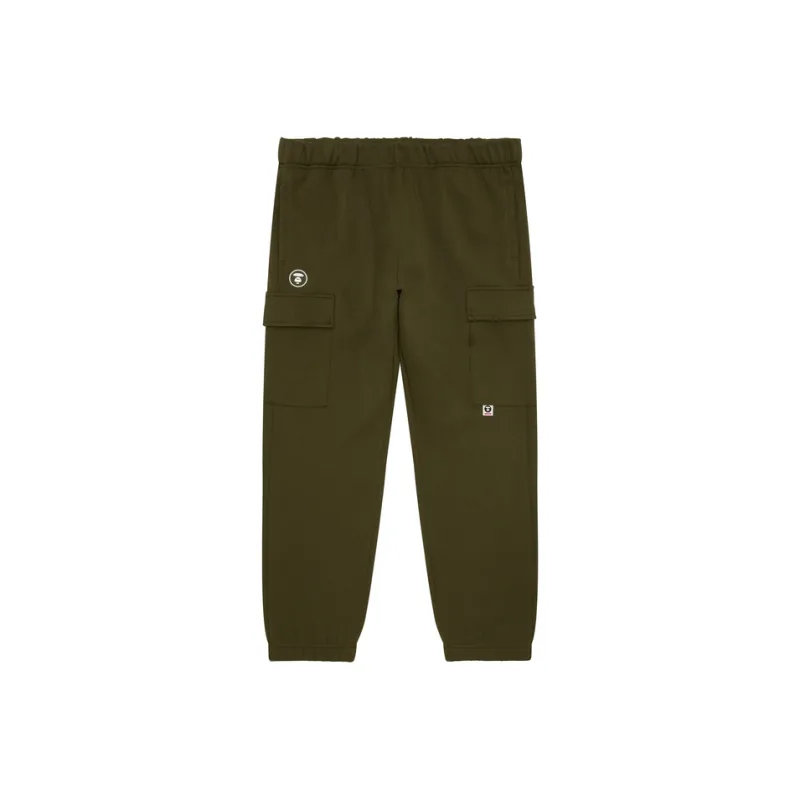 Aape Logo patch Cargo Track Pants-2