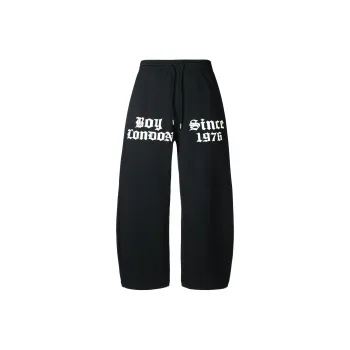Boy London Casual Pants Unisex Black