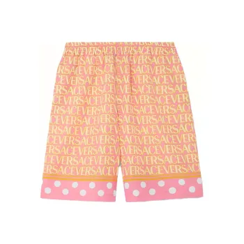 VERSACE Casual Shorts Men Pink