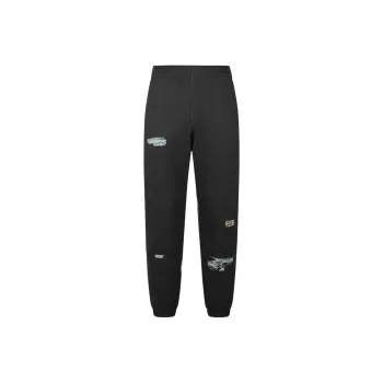 EVISU Sweatpants Casual Pants Men's Black