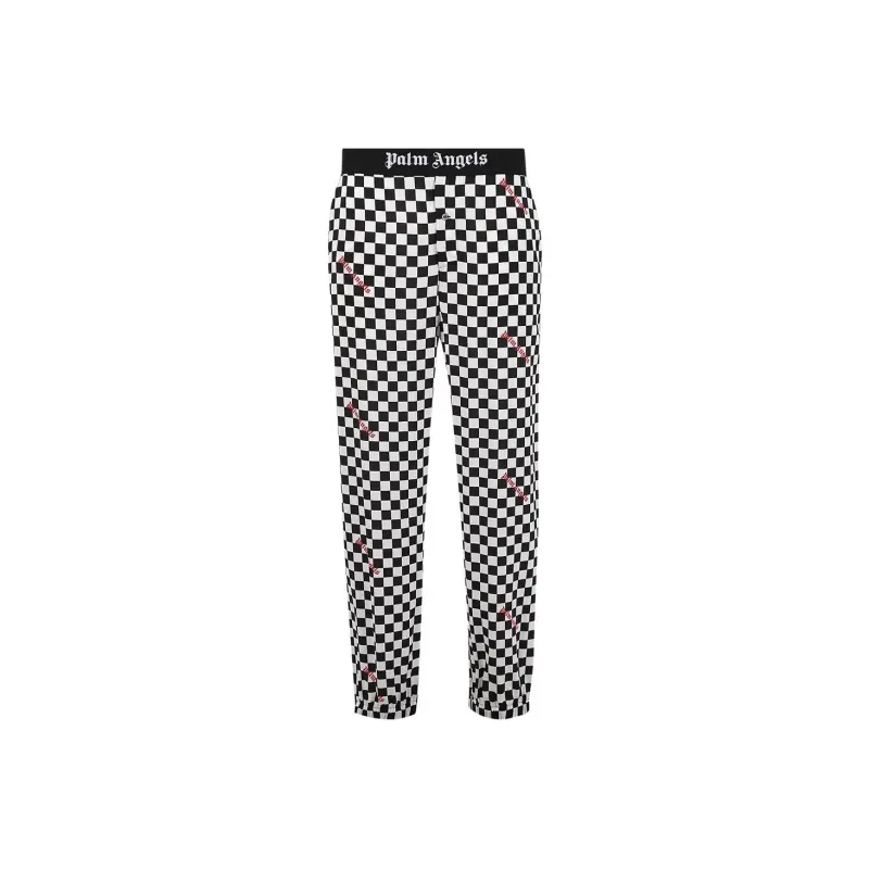 PALM ANGELS Damier Print Pants-0