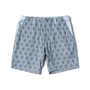 AlphaStyle Denim Shorts Unisex Denim Light Blue