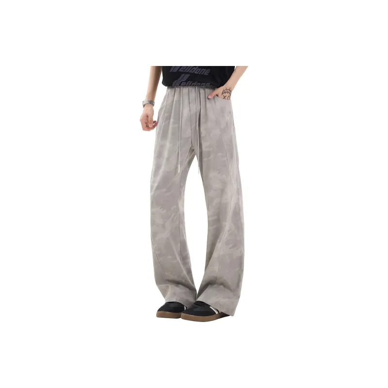 MARK WAFFLE Casual Pants Unisex-5