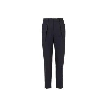 FENDI Allover Logo Wool Pants