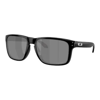 Oakley Plastic Rectangular Sunglasses Unisex Black