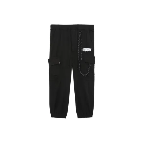 MUSIUM DIV Elasticated waist Cargo Trousers