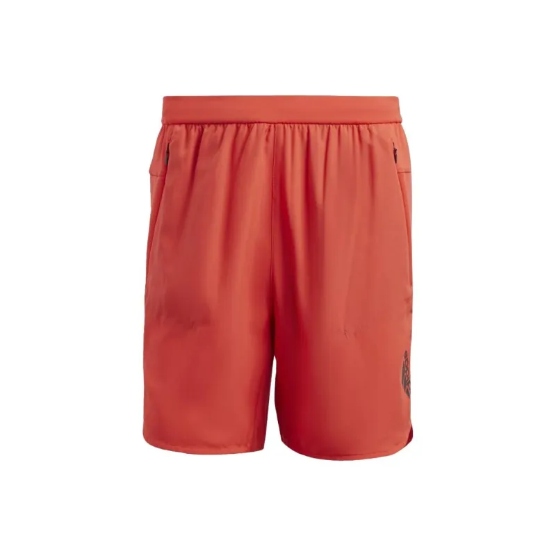 Adidas Casual Shorts Men Orange Red-0