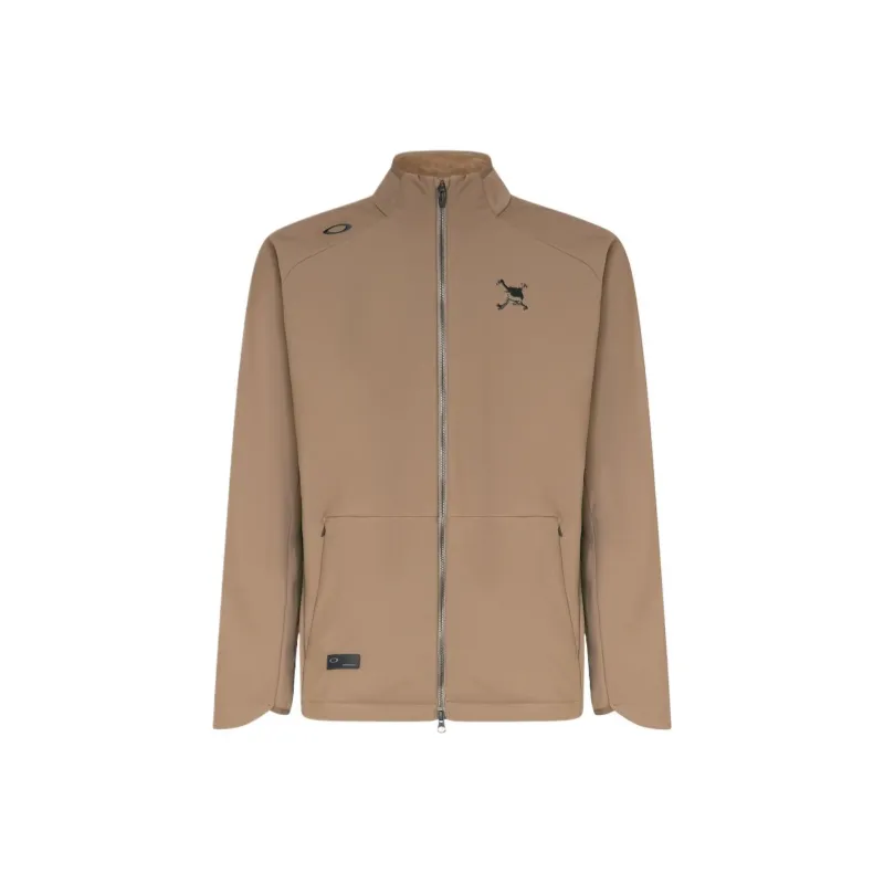 Oakley Skull Thermo Wind Jacket Men's Brown-0