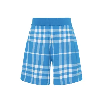 Burberry Check print Bermuda Shorts